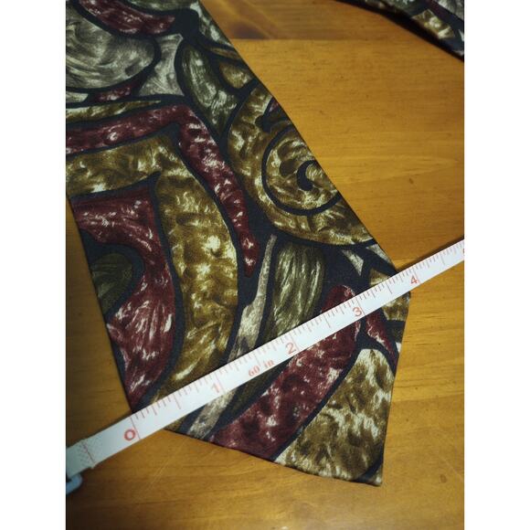 aldo ponti 100% Silk Made in‎ the USA Men's Tie - Picture 3 of 3